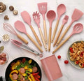 Kit Ùtensílios para Cozinha Silicone BPA -12 Peças