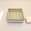 Organizador Dobrável de Gavetas em Nylon para Roupas e Acessórios