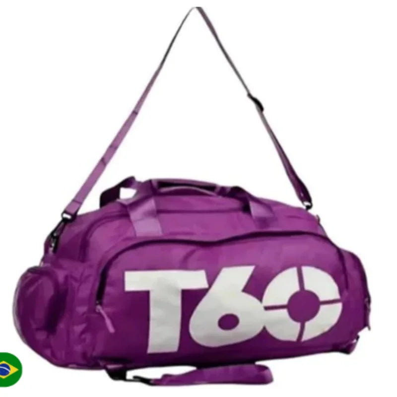 Mochila de Viagem em Lona Canvas 30L Impermeável
