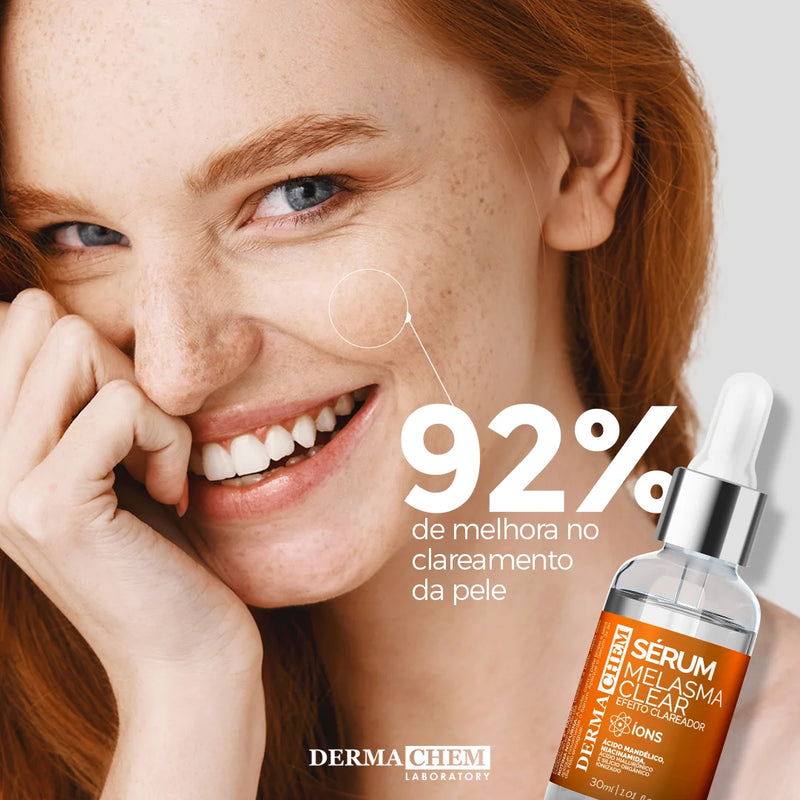 Sérum Facial Dermachem Melasma Clear Efeito Clareador 30ml