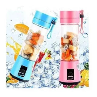 Mini Liquidificador Portátil 380 ml USB Recarregável – com Coador