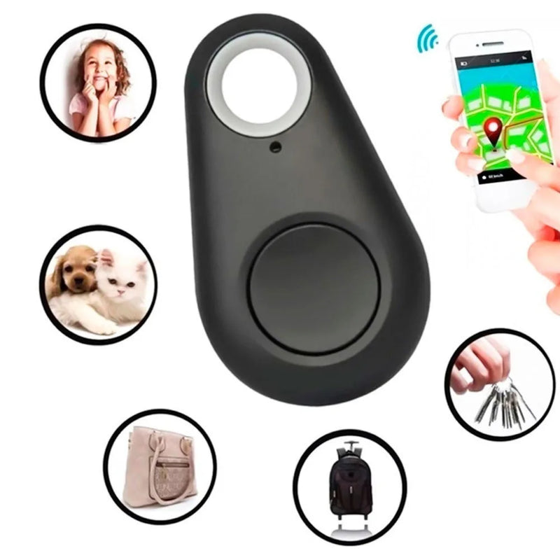 Mini Rastreador Bluetooth Portátil iTag para Chaves, Pets e Carteira