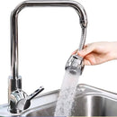 Bico Arejador Extensor Articulado Para Torneiras 360°  Aço Inox