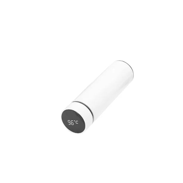 Garrafa Térmica Inteligente 500ml com Display Digital de Temperatura em Inox