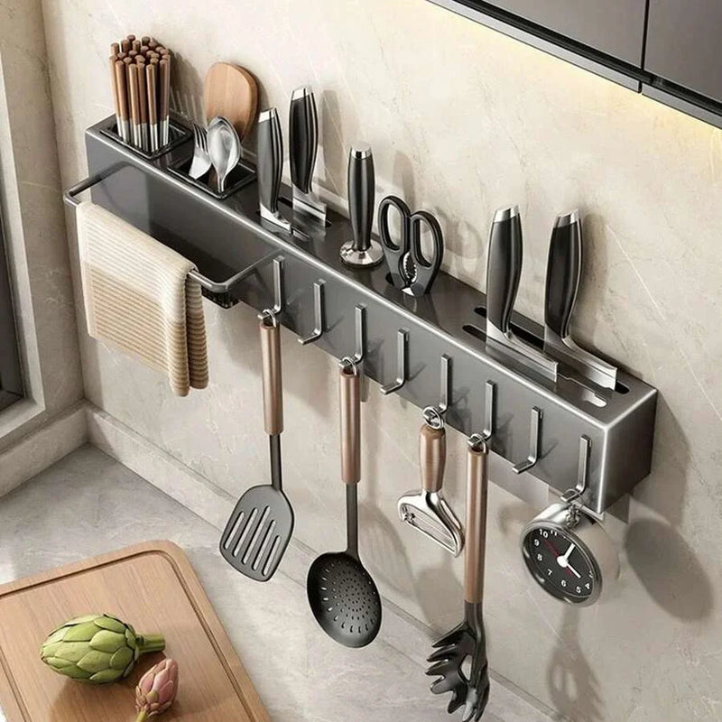 Organizador de Cozinha, Prateleira de Parede.