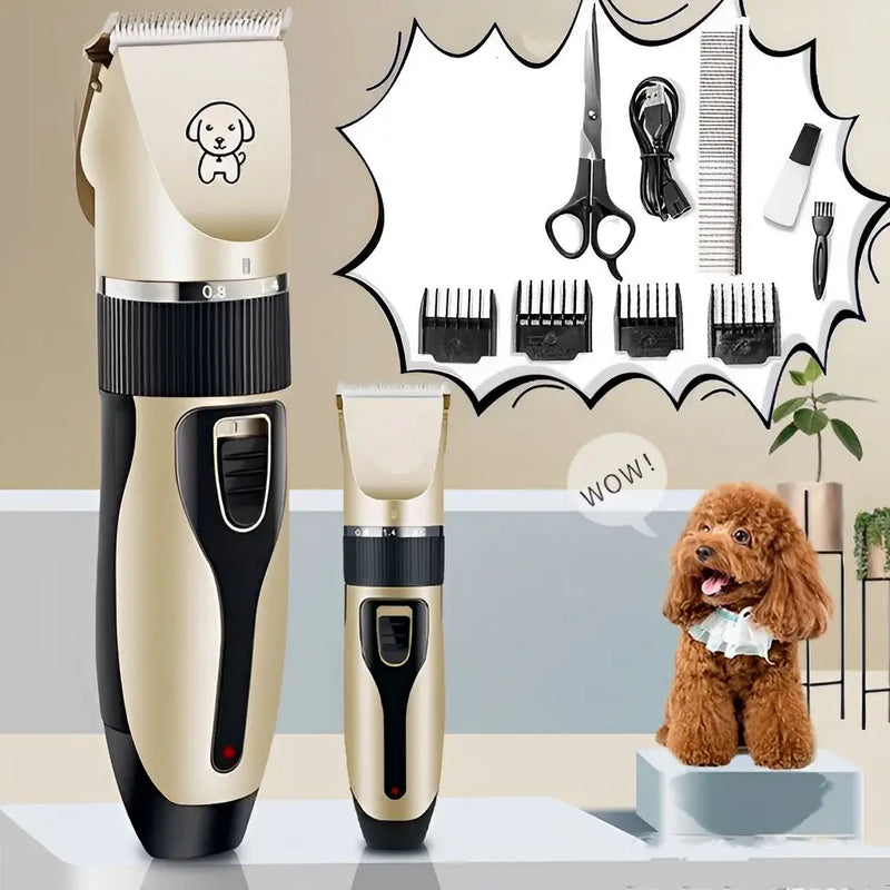 Máquina de Tosa para Cães e Gatos - Profissional Bivolt com Acessórios