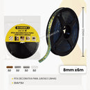 Fita Adesiva Dupla Face com Espuma - 5 Metros para Fixação de Objetos