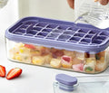 Forma Silicone com Caixa Dupla em Formato de Cubo de Gelo + Dispenser