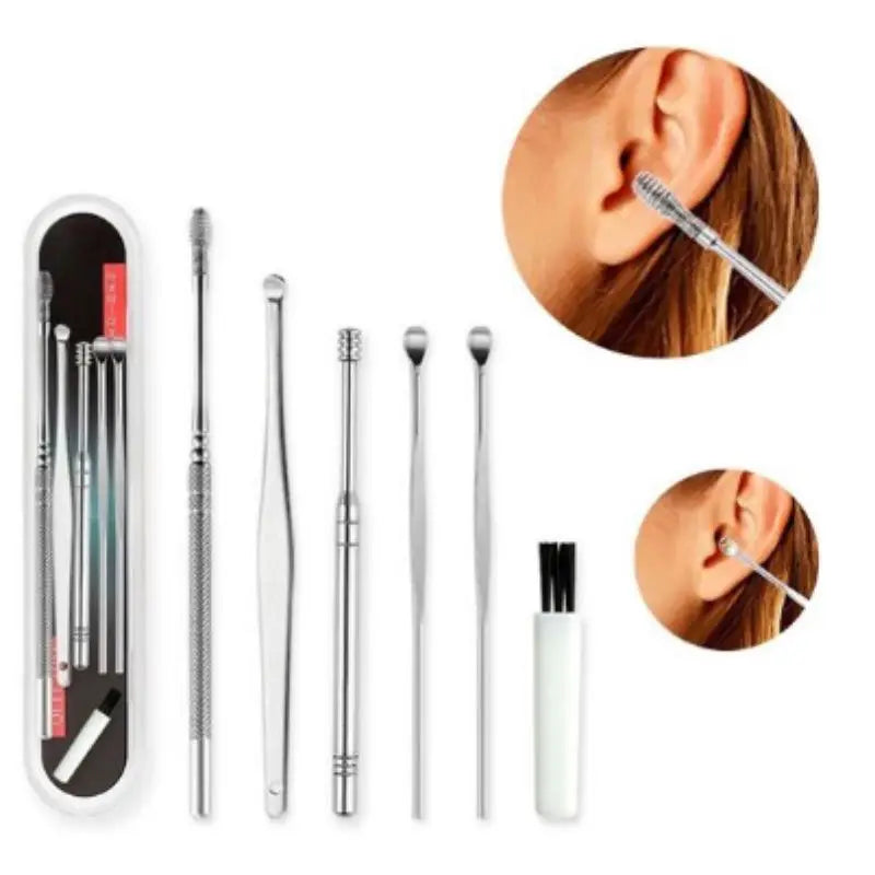 Kit Limpeza de Cera Removedor - 6 un - Com Estojo