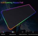 Mouse Pad Gamer Grande Velocidade (Led 7 Cores) -À Prova D'água 30cm x 80cm