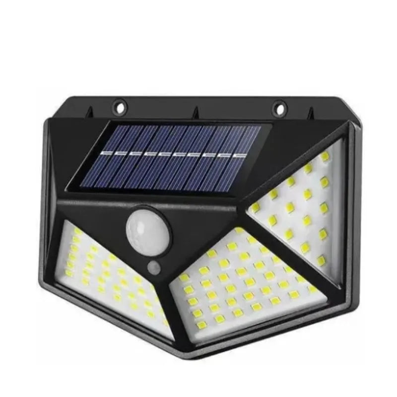 Luminária Solar com Sensor de Presença 3 Modos Prova D’Água LED Externa
