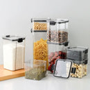 Kit Potes Empilháveis BPA Free com Trava Lateral - (4 Peças)