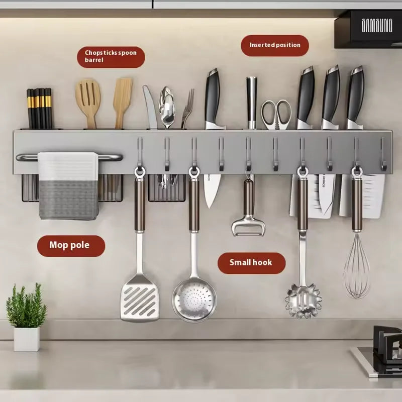 Organizador de Cozinha, Prateleira de Parede.