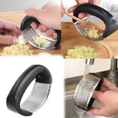 Kit de Tábua De Corte Antibacteriana + Amassador de Alho Aço Inox