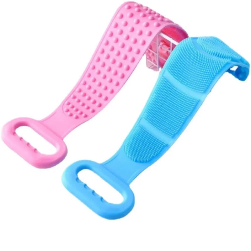 Esponja Massageadora de Banho com Alça Silicone - 60cm