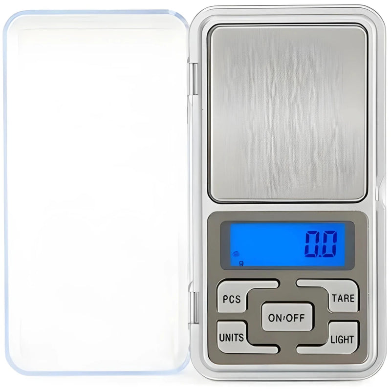 Balança Digital de Bolso Alta Precisão 0.1g a 500g