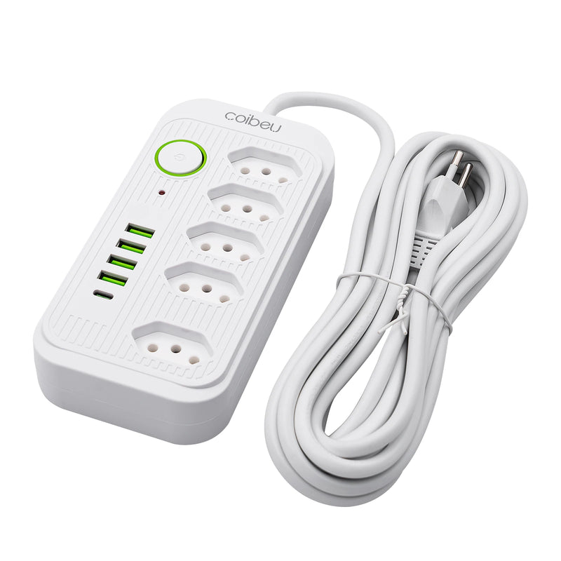 Tomada de Extensão USB - Interruptor mestre liga/desliga
