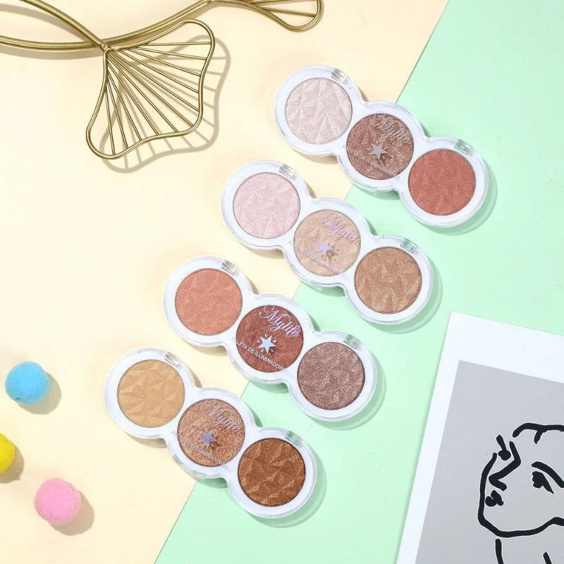 Paleta de Iluminadores Mylife -Up Trio