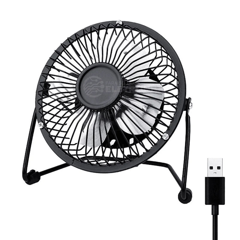 Mini Ventilador Portátil USB de Alta Qualidade - Ultra silencioso Ajustável