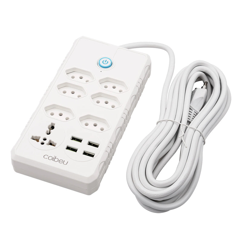 Tomada de Extensão USB - Interruptor mestre liga/desliga