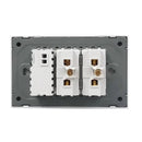 Tomada Dupla 10a + USB -Espelho Alto Padrão
