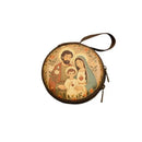 Porta-Terço Redondo com Imagem Sacra e Zíper