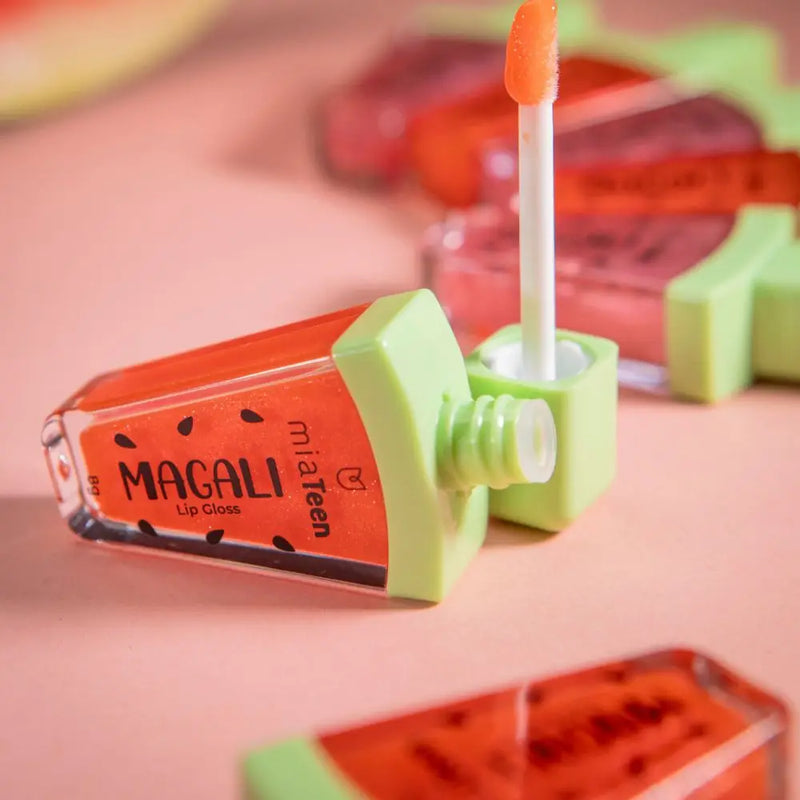 Kit Brilhos Labial Hidratante Magali Cheiro -Melancia c/ 2 un