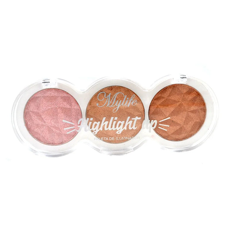 Paleta de Iluminadores Mylife -Up Trio