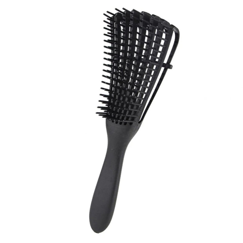 Escova Pente Polvo Octopus Brush para Cabelos Cacheados