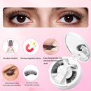 Cílios Postiços Magnéticos 3D Reutilizáveis, Sem Cola, Com Aplicador - 1 par