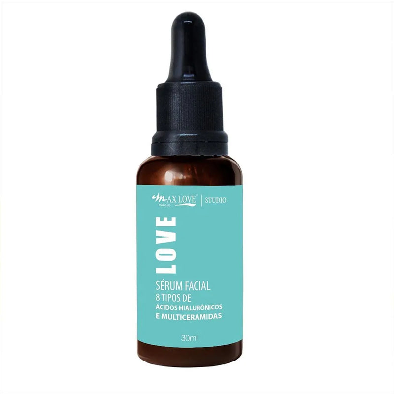 Sérum Facial Max Love 8 Ácidos Hialurônicos + Multiceramidas 30ml