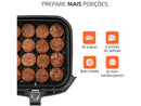 Air Fryer Mondial AFN-40-BI 4L - Preto Inox com Timer e Cesto Quadrado