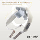 Massageador de Cervical e Ombros - Sem fio 6D - Aquecido