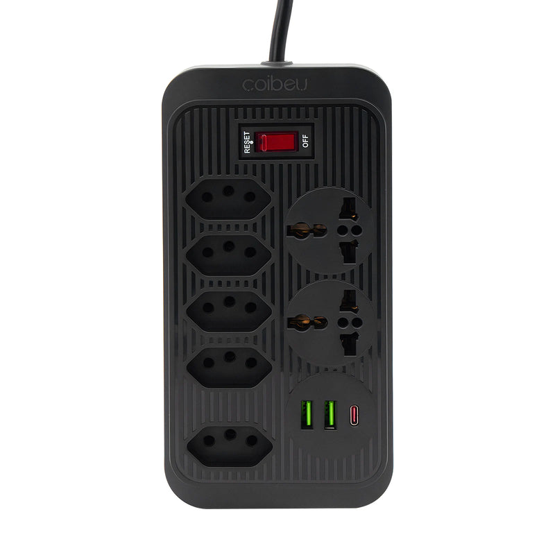 Tomada de Extensão USB - Interruptor mestre liga/desliga