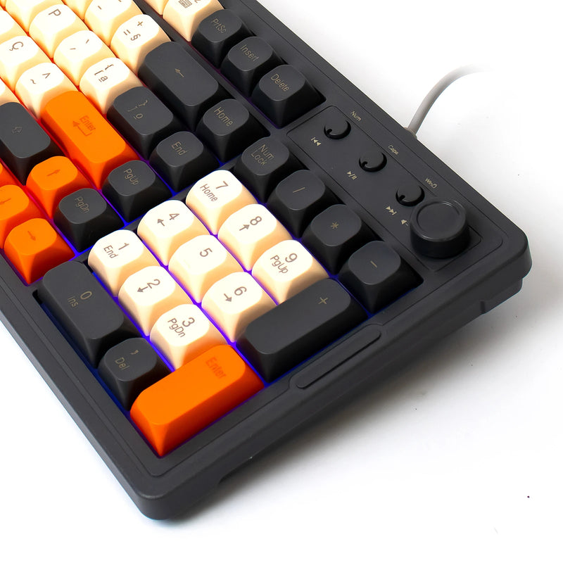 Kit Teclado e Mouse Gamer Keedi-TEC814 com LED Colorido