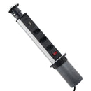 Adaptador de Tomada em  Torre, USB Plugue Tomada e USB.