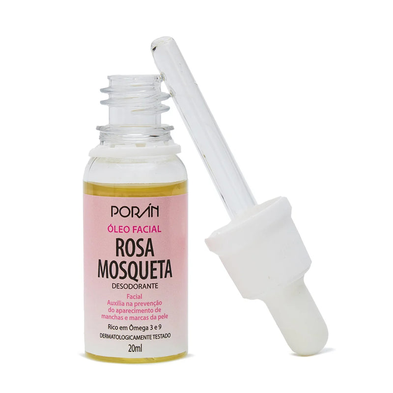 Kit Rosa Mosqueta Facial Vegano - Porán (3un)