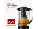 Liquidificador Mondial Turbo Power L-99 500W Copo 2,2L Preto -Voltagem: 110V