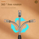 Acendedor Elétrico Recarregável USB Haste Flexível 360°