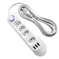 Tomada de Extensão USB - Interruptor mestre liga/desliga