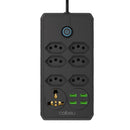 Tomada de Extensão USB - Interruptor mestre liga/desliga