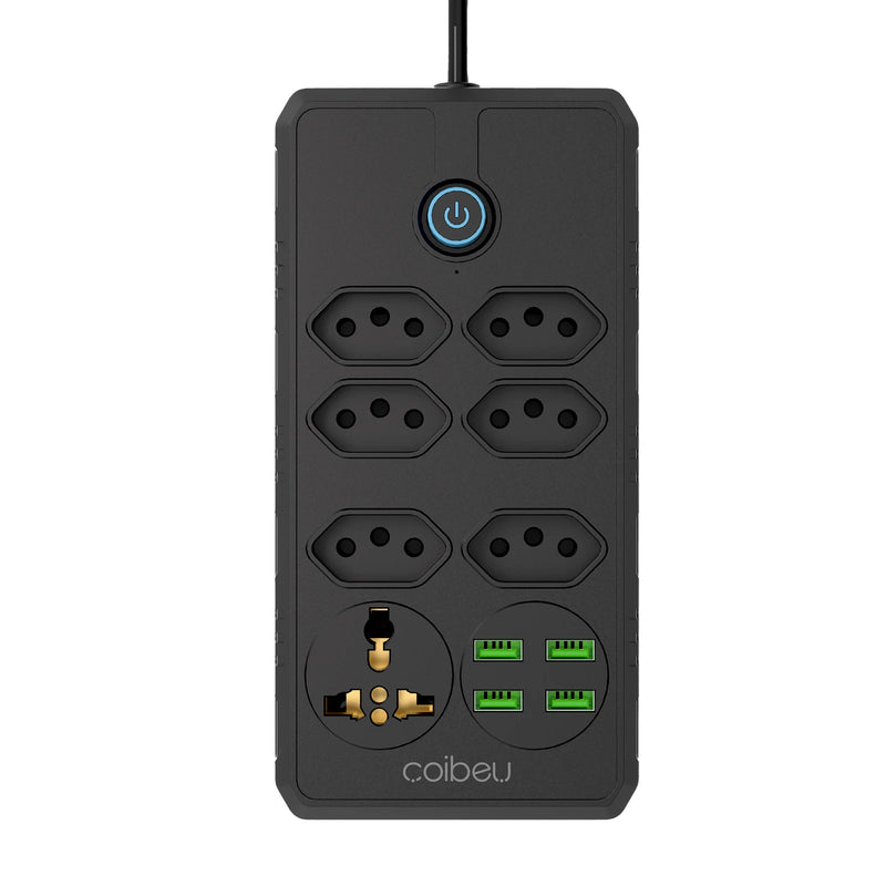 Tomada de Extensão USB - Interruptor mestre liga/desliga