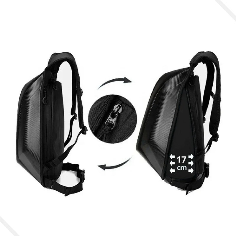 Mochila Impermeável Antifurto Yepp com Refletivo e Compartimento para Capacete