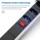 Adaptador de Tomada em  Torre, USB Plugue Tomada e USB.