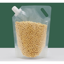 Kits Sacola De Armazenamento De Grãos Transparente Auto-Suportante Para Bocal Arroz Cereais Selados