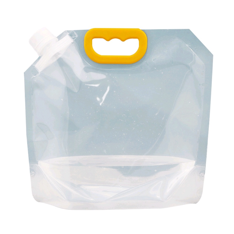 Kits Sacola De Armazenamento De Grãos Transparente Auto-Suportante Para Bocal Arroz Cereais Selados