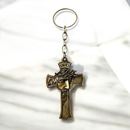 Chaveiro Face de Cristo Jesus Metal Zamak