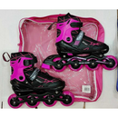 Patins roller Inline ajustável Adulto SEMI profissional