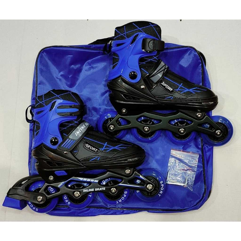 Patins roller Inline ajustável Adulto SEMI profissional