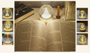 Luminária Religiosa Nossa Senhora Aparecida Cristal Bola 3D LED Abajur De Mesa Com Base Madeira Fé Decoração Católico